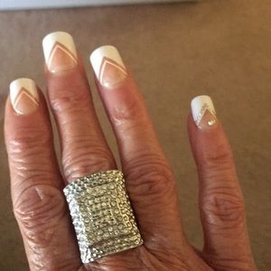 Stainless steel ring  large